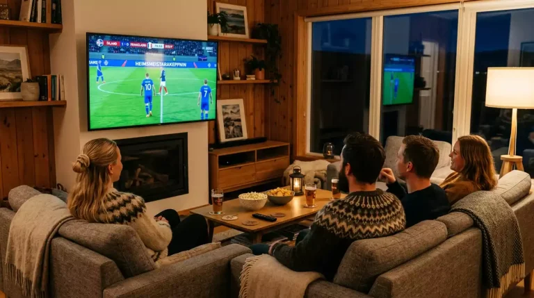 Yfirlit yfir hvar á að horfa á Heimsmeistaramótið 2026 á Íslandi með sjónvarpsrásum og streymisþjónustum