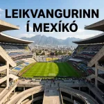 Estadio Azteca í Mexíkóborg sem hýsir opnunarleik HM 2026