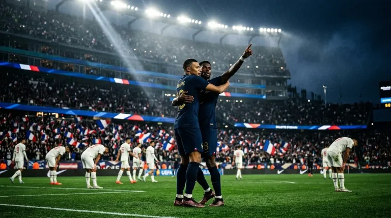 Frakkland rífur slæður af Marokkó: Mbappé og Dembélé skrifa söguna í Boston
