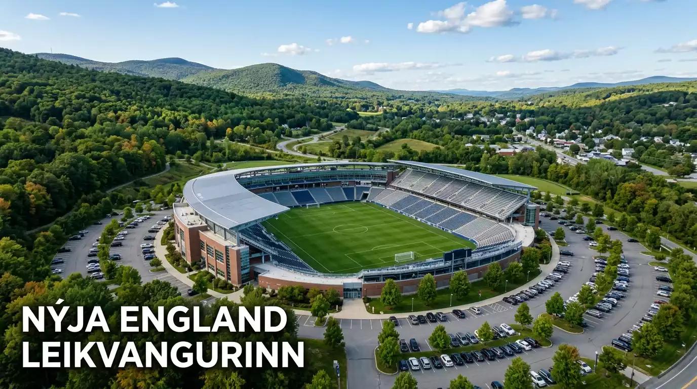 Gillette Stadium í Foxborough þar sem Noregur spilar tvo riðlaleiki á HM 2026