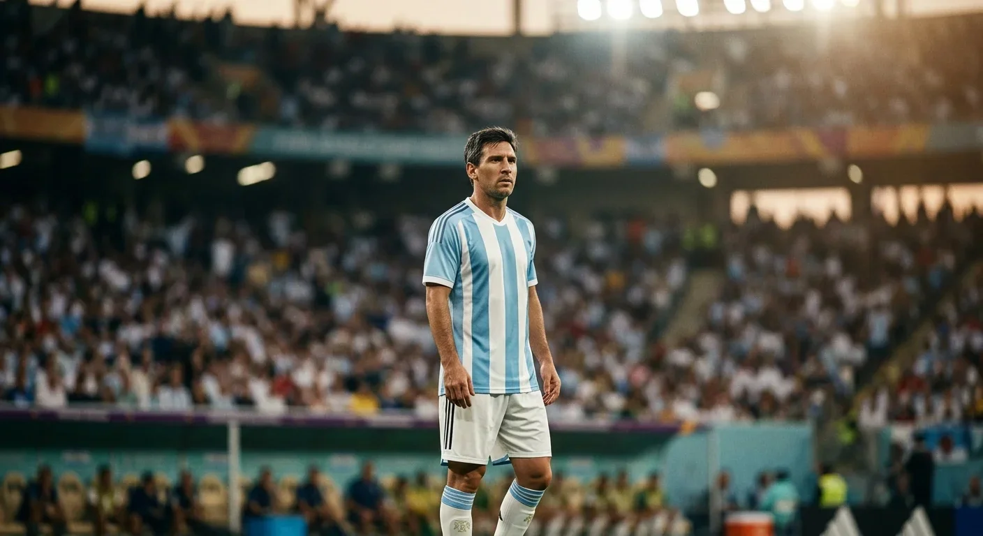 Lionel Messi í argentínskum búningi á HM 2026, uppáhald í kapphlaupi um gullskóinn